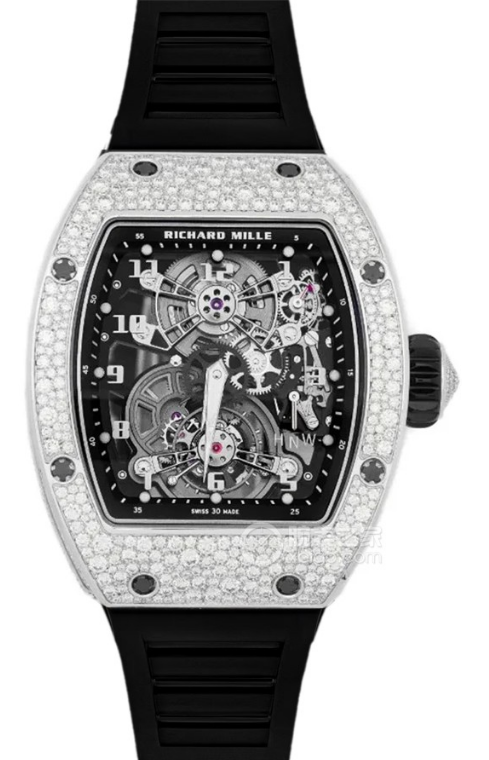 Replica Richard Mille RM 17-01 Skeleton white gold Diamond Watch Replica Richard Mille RM 17-01 Skeleton white gold Diamond Watch